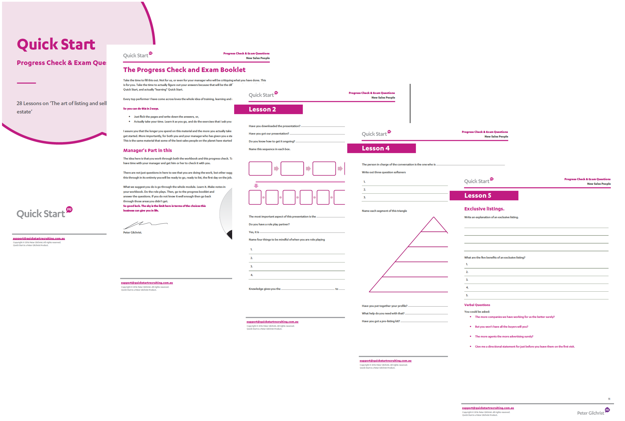 QS Exam book demo